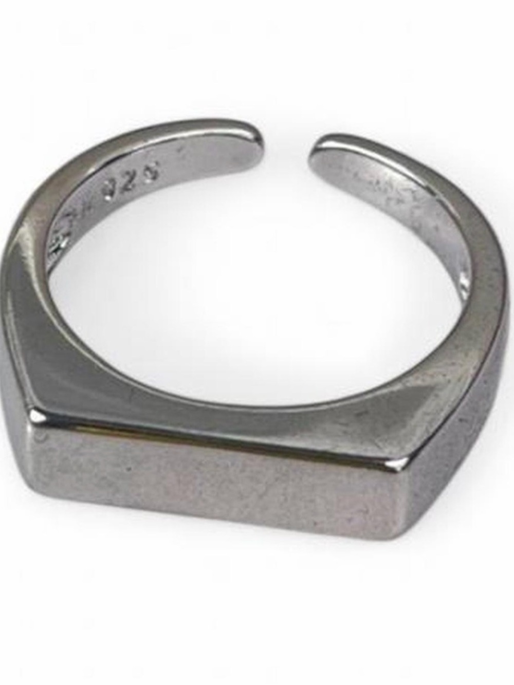 Rick Owens inspired geometric ring